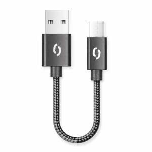 Kabel Aligator Premium 2A, Typ C na USB, 50cm, černá