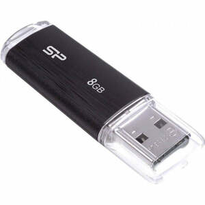 USB flash disk Silicon Power Ultima U02 8GB USB 2.0, černá