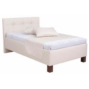 Čalouněná postel Mary 120x200, béžová, bez matrace