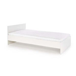 Dřevěná postel Axis, 90x200 cm, bílá