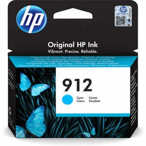 Cartridge HP 3YL77AE, 912, modrá