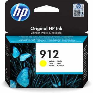 Cartridge HP 3YL79AE, 912, žlutá