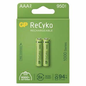 Nabíjecí baterie GP B2111 ReCyko, 1000mAh, AAA, 2ks