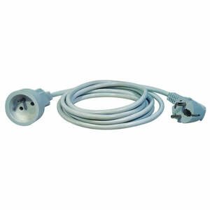 Prodlužovací kabel Emos P0113, 1xzásuvka, 3m, bílý