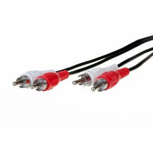Audio kabel AQ OK012N 2x RCA/2x RCA, 1,2m