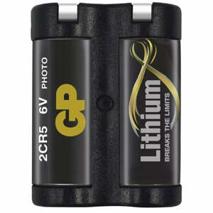 Baterie GP, lithiová 2CR5, 1 ks