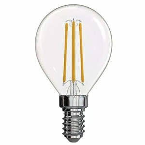 LED žárovka Emos ZF1221 Mini Globe, E14, 3,4W, neutrál bílá