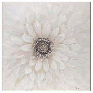 Ručně malovaný obraz Květ PB395ZI StarDeco, 100x100 cm
