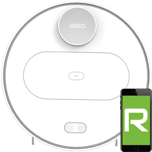 360 S6 - Robotický vysavač a mop 2v1