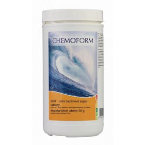 Chemoform bazénové super tablety (BST) - 1 kg (50 ks 20g tablet)