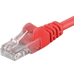 PremiumCord Patch kabel UTP RJ45-RJ45 CAT6 7m červená; sp6utp070R