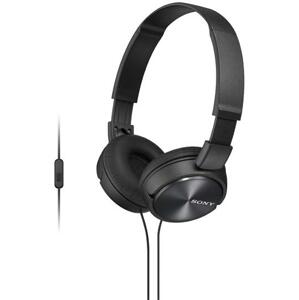 Sony MDRZX310AP, černá náhlavní sluchátka řady ZX s ovladačem na kabelu; MDRZX310APB.CE7