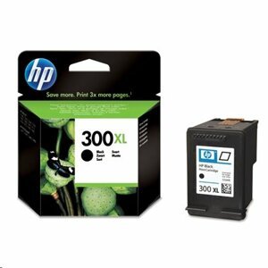 HP 300XL (CC641EE, černý) - originální; CC641EE#BA3