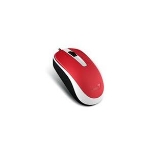 GENIUS DX-120 myš optická, USB, drátová, red; 31010105109