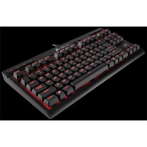Corsair Gaming K63 Compact Mechanical Keyboard, Backlit Red LED, Cherry MX Red (NA); CH-9115020-NA