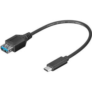 PremiumCord Adaptér USB 3.1 konektor C/male - USB 3.0  A/female, OTG, 0,2m; kur31-01
