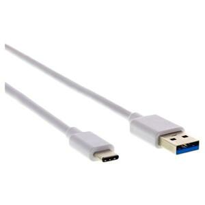 SENCOR USB 3.1 kabel, USB A konektor - USB C, bílý; SCO 520-015 WH