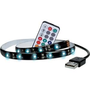Solight LED RGB pásek pro TV, 2x 50cm, USB, vypínač, dálkový ovladač; WM504