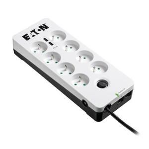 EATON přepěťová ochrana Protection Box 8 Tel@ USB FR, 8 zásuvek + 2x USB + telefon; PB8TUF