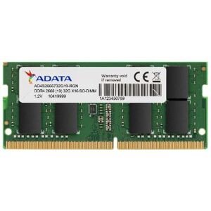 ADATA SO-DIMM DDR4 8GB 2666MHz CL19 1x8GB; AD4S26668G19-RGN