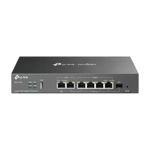 TP-Link Omada Multi-Gigabit VPN Router 1x 2.5G RJ45 WAN Port 1x 2.5G RJ45 WAN/LAN Port 1x Gigabit SFP WAN/LAN Port 4x Gi; ER707-M2