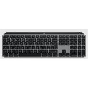 Logitech MX Keys for Mac Advanced Wireless Illuminated Keyboard - SPACE GREY - UK - EMEA; 920-009557