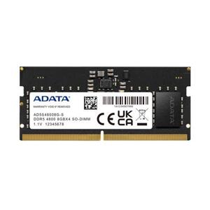 ADATA SO-DIMM DDR5 16GB 4800MHz CL40 1x16GB; AD5S480016G-S