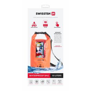 Swissten vodotěsné pouzdro waterproof oranžové(10L); 32900820