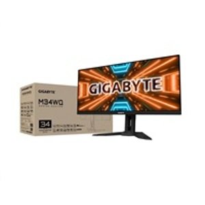 Gigabyte LCD - 34" Gaming monitor M34WQ WQHD, 3440 x 1440, 144Hz, 1000:1, 400cd m2, 1ms, 2xHDMI 2.0, 1xDP, SS IPS; M34WQ