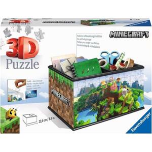 RAVENSBURGER 3D puzzle úložný box: Minecraft 216 dílků; 149033