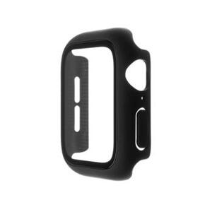 Fixed ochranné pouzdro Pure+ s temperovaným sklem pro Apple Watch Series 7 45mm, černé; FIXPUW+-818-BK