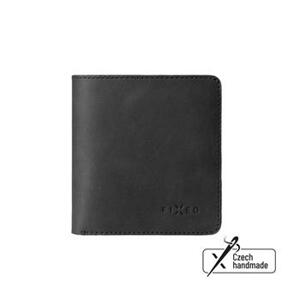 Fixed Kožená peněženka Classic Wallet z pravé hovězí kůže, černá; FIXW-SCW2-BK