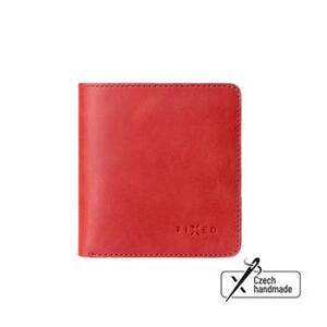 Fixed Kožená peněženka Classic Wallet z pravé hovězí kůže, červená; FIXW-SCW2-RD