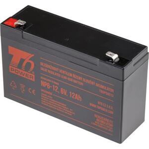 Akumulátor T6 Power NP6-12, 6V, 12Ah; T6UPS0013