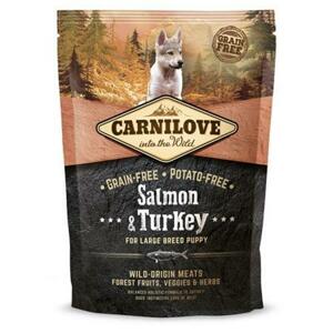 Carnilove Dog Salmon & Turkey for LB Puppies 1,5kg; 74632