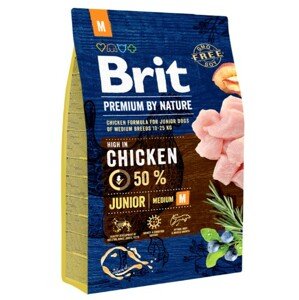 Brit Premium by Nature Junior M 3 kg; 94984