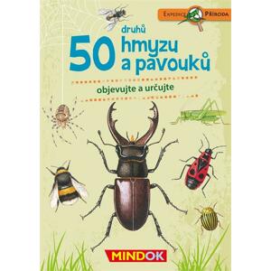 Mindok Expedice příroda: 50 hmyzu a pavouků; 8595558303137