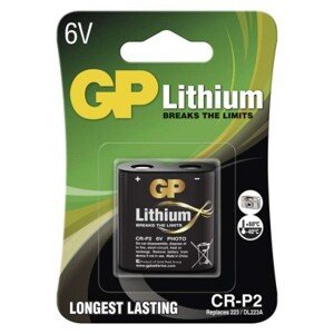 Baterie lithiová GP CR-P2, blistr 1ks (B1502); 1022000211