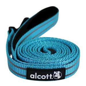 Alcott reflexní vodítko pro psy, modré, velikost L; AC-14465