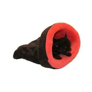 Marysa pelíšek 2v1 mini pro štěňátka/koťátka, tmavě růžový/tmavě šedý; M-5s.p.l.m