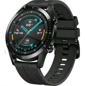 Huawei Watch GT 2 Black Fluoroelastomer Strap; Latona-B19S