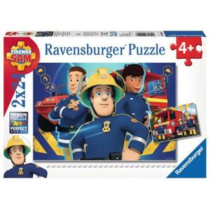 RAVENSBURGER Puzzle Požárník Sam 2x24 dílků; 118084