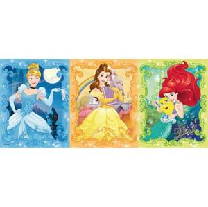 RAVENSBURGER Panoramatické puzzle Překrásné Disney princezny XXL 200 dílků; 123687