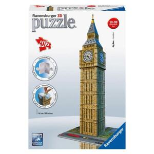 RAVENSBURGER 3D puzzle Big Ben, Londýn 216 dílků; 2604