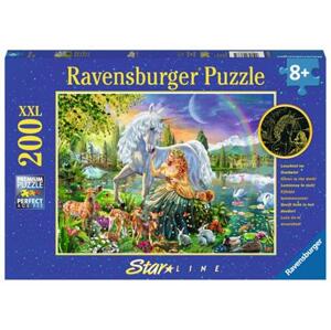 RAVENSBURGER Svítící puzzle Magická krása XXL 200 dílků; 117830