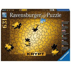 RAVENSBURGER Puzzle KRYPT (barva zlatá) 631 dílků; 118591