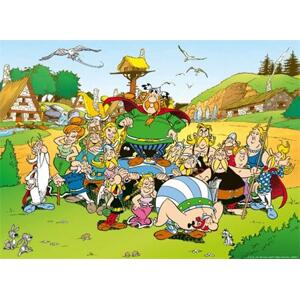 RAVENSBURGER Puzzle Asterix a Obelix: Vesnička 500 dílků; 5441