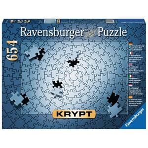 RAVENSBURGER Puzzle KRYPT (barva stříbrná) 654 dílků; 1777