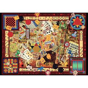 RAVENSBURGER Puzzle Nostalgické hry 1000 dílků; 113404