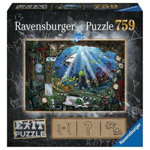 RAVENSBURGER Únikové EXIT puzzle V ponorce 759 dílků; 125359